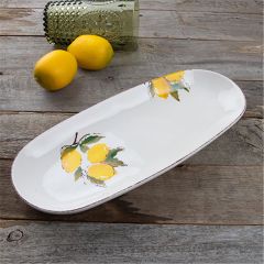 Kosova Kayık Tabak 36 Cm Limon Lmn-0006