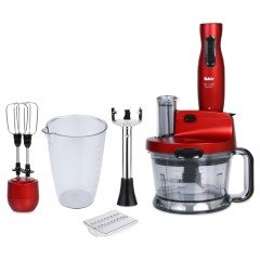 Fakir Mr Chef Quadro Blender Seti Rouge