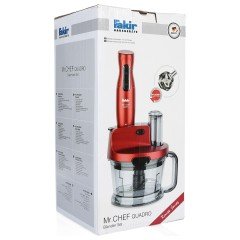 Fakir Mr Chef Quadro Blender Seti Rouge