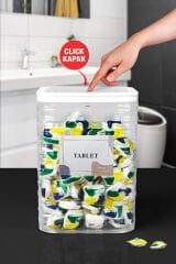 Kosova Çöp Kovası Luna Şeffaf OKY-443