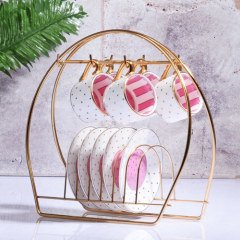 Kosova Fincan Askılığı Gold TEL-250