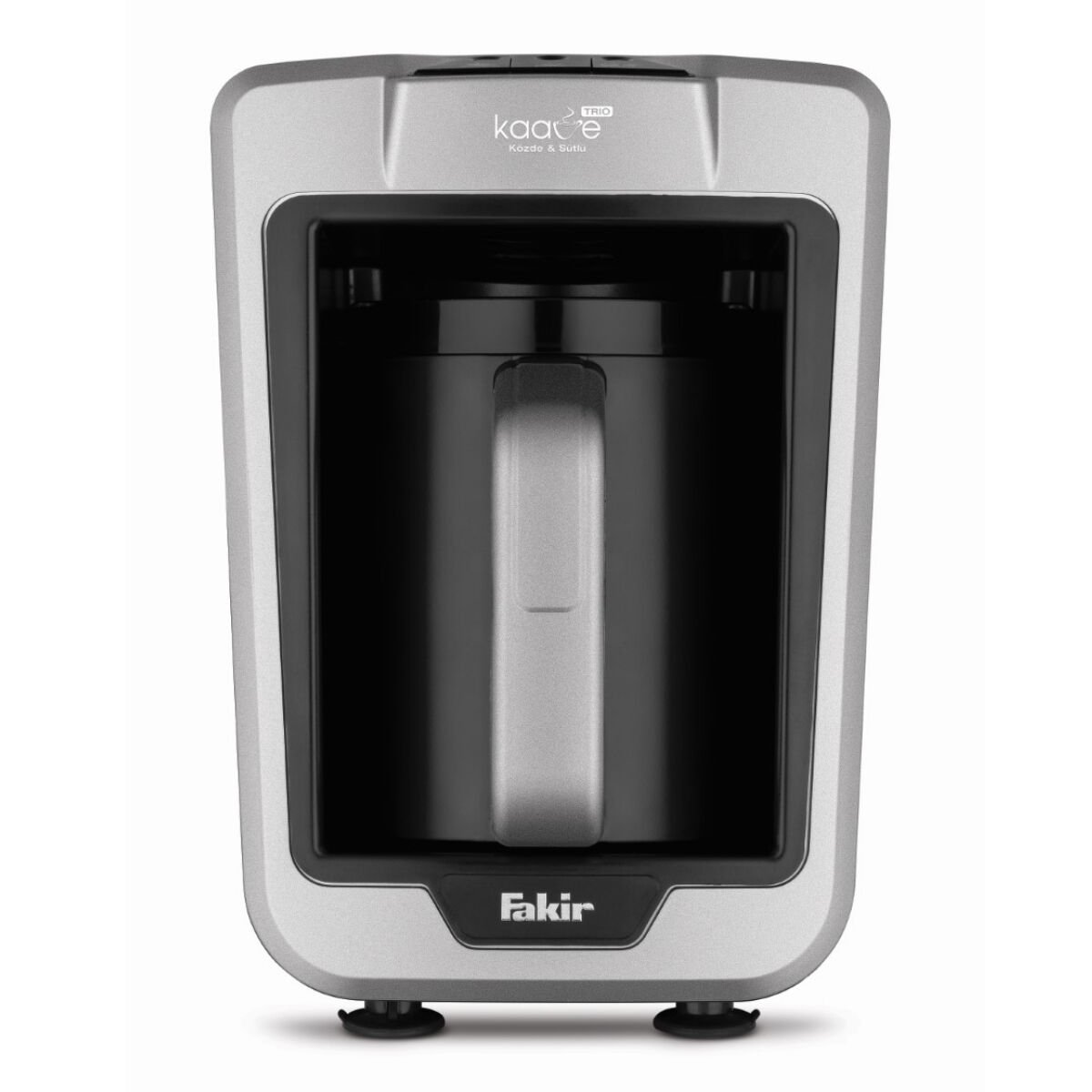 Fakir Kaave Trio Közde Sütlü Kahve Makinesi Silvers