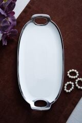 Acar Tepsi Porselen Arven Silver KAI-07675