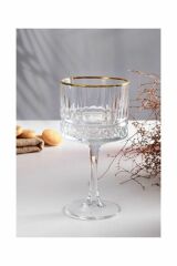 Paşabahçe Elysia 440437 Ayaklı Bardak Gold 4 Lü