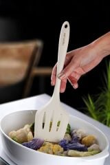 Neoflam Silikon Izgaralı Spatula Bej D-NEOFKTTRS