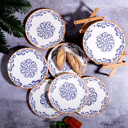 Kosova 6'Lı Pasta Tabak 21 Cm İ-DREAM-06