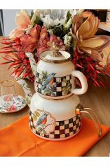 Miss Betty Delüx Kuşlu Çaydanlık Takımı