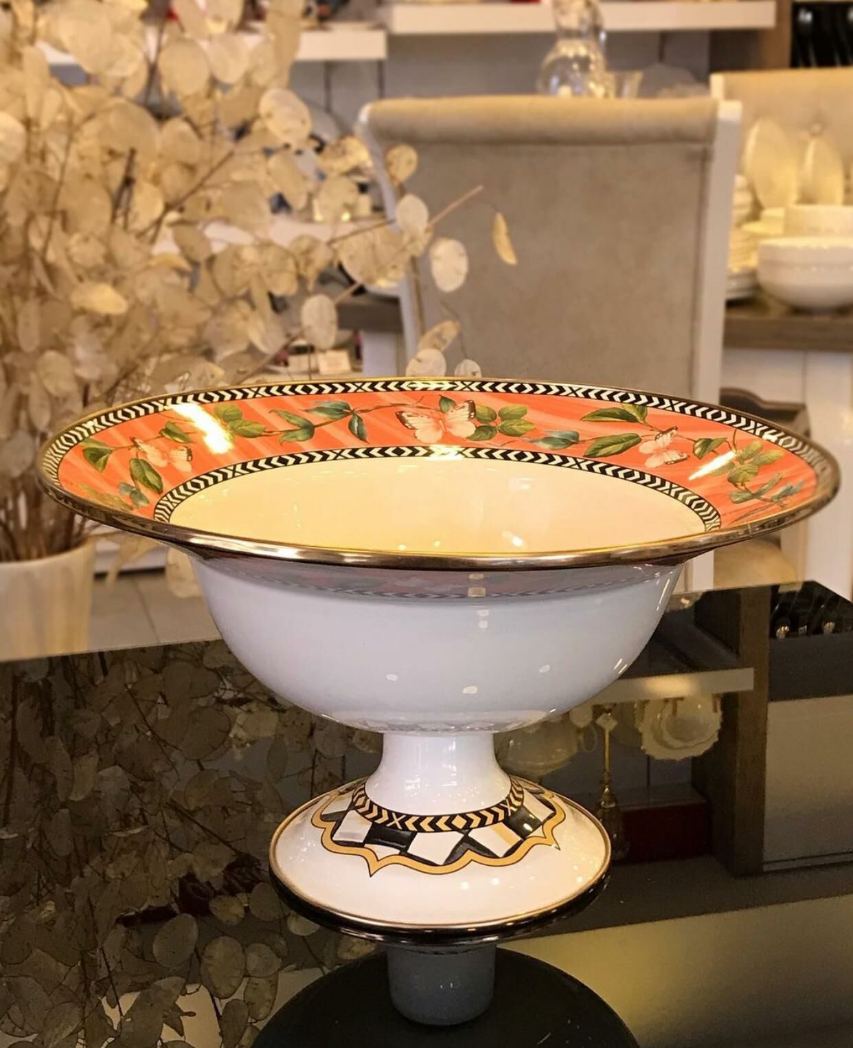 Miss Betty Delüx Kuşlu Meyvelik Ayaklı