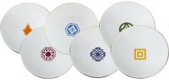Porland 24 Parça Morocco Desenli Yemek Takımı P021368