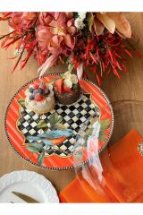 Miss Betty Delüx Kuşlu Kek Fanusu