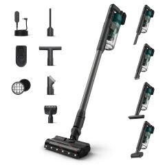 Philips Dikey Şarjlı Süpürge XC6456/10 Kahve Makinesi Hediye HDA150/61