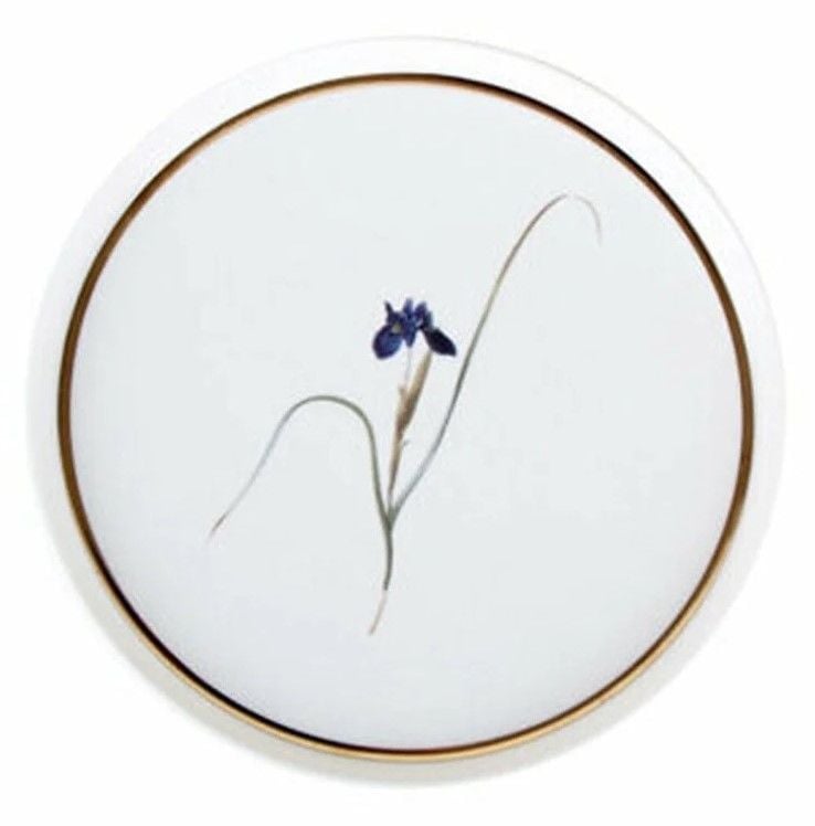 Porland 21 Cm Düz Tabak Botanical Desen3 04ALM005044