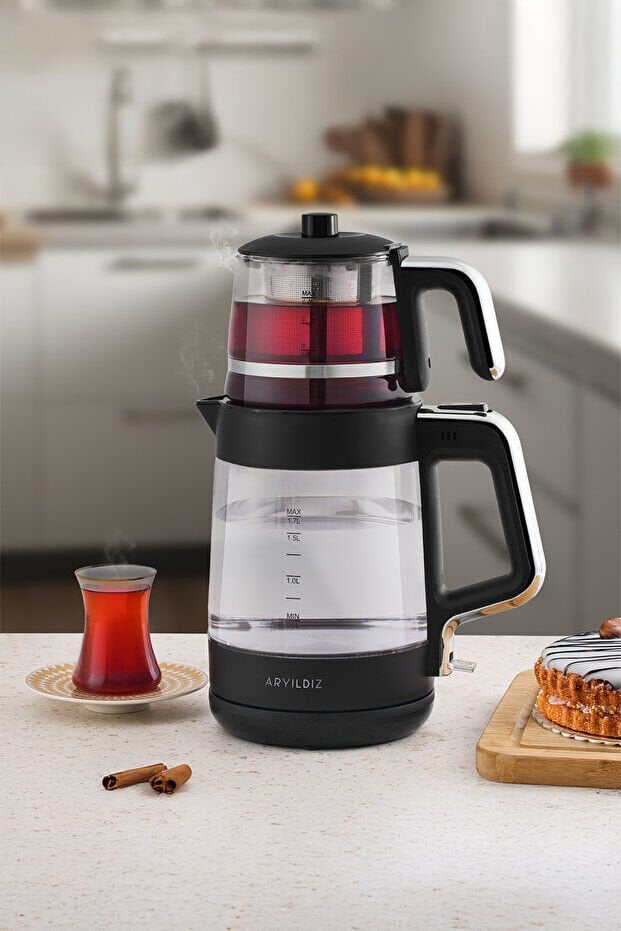 Aryıldız Tea Glow Çay Makinesi Siyah 153AR273319