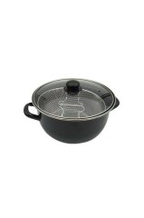 Cooker 24 Cm Emaye Kızartma Tenceresi Bitter YLMZ885