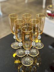 Kcd Kahve Yanı Bardak Sarı Mat Altın 6 lı 440313-3835s