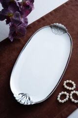 Acar Tepsi Porselen Arven Silver KAI-07678