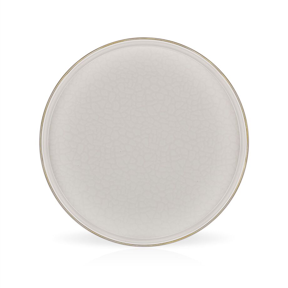 Glora İstanbul Krem Servis Tabak 6 Lı 26 Cm 92100