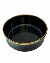 Kosova Saklama Kabı Emaye 3 Lü Siyah 1337-1