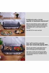 Fakir BBQ Duo 2200 Watt Döküm Plaka Elektrikli Izgara