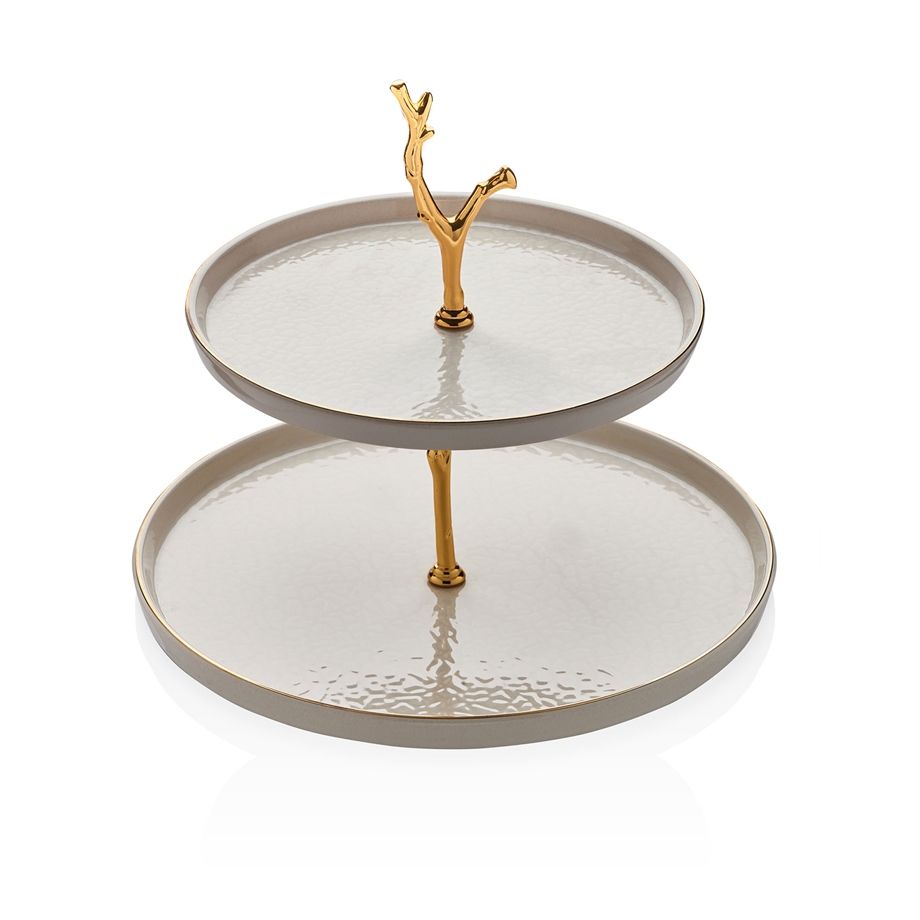 Glore İstanbul Krem 2 Katlı Kurabiyelik 92116