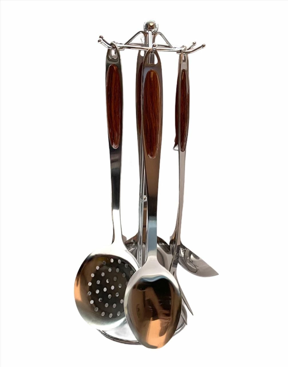 Kosova Kepçe Seti 7 Li Askılı Lüx 1643