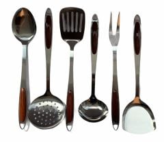 Kosova Kepçe Seti 7 Li Askılı Lüx 1643