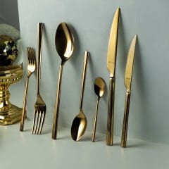 Aryıldız 84 Parça De Luxe S Pvd Gold Çkb Seti