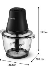 Philips Doğrayıcı 3000 Seri HR1502/00 500 W