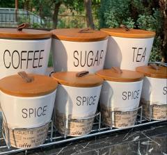 Çiftçiler Baharat Seti 7 Li Metal Standlı 290G4838