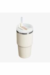 Stanley Quencher Pipetli Termos Bardak 600 ml Krem