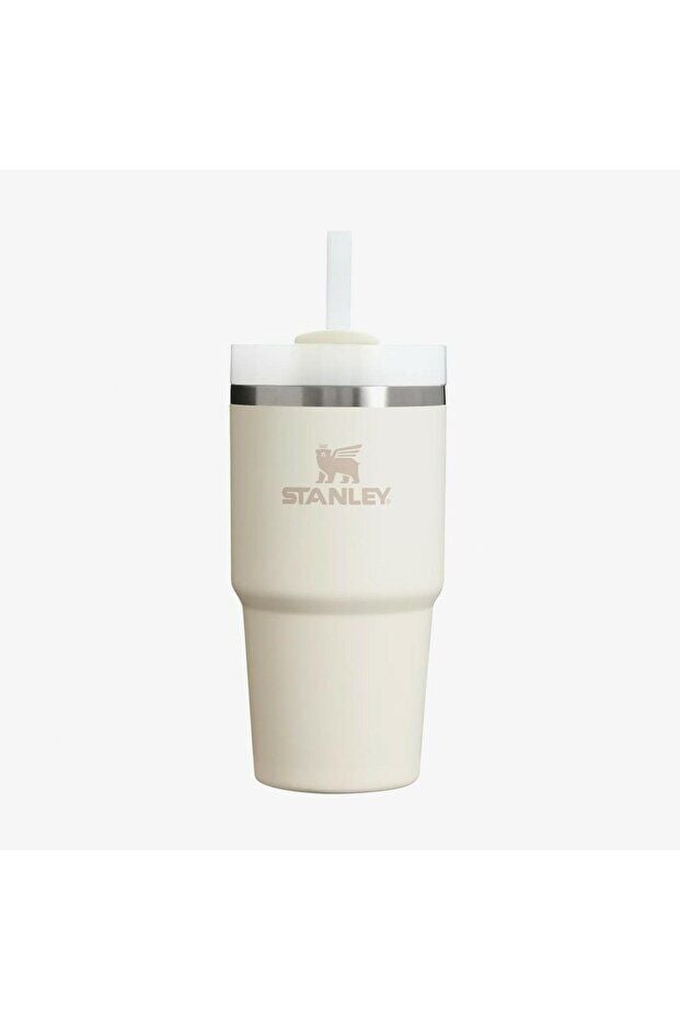 Stanley Quencher Pipetli Termos Bardak 600 ml Krem