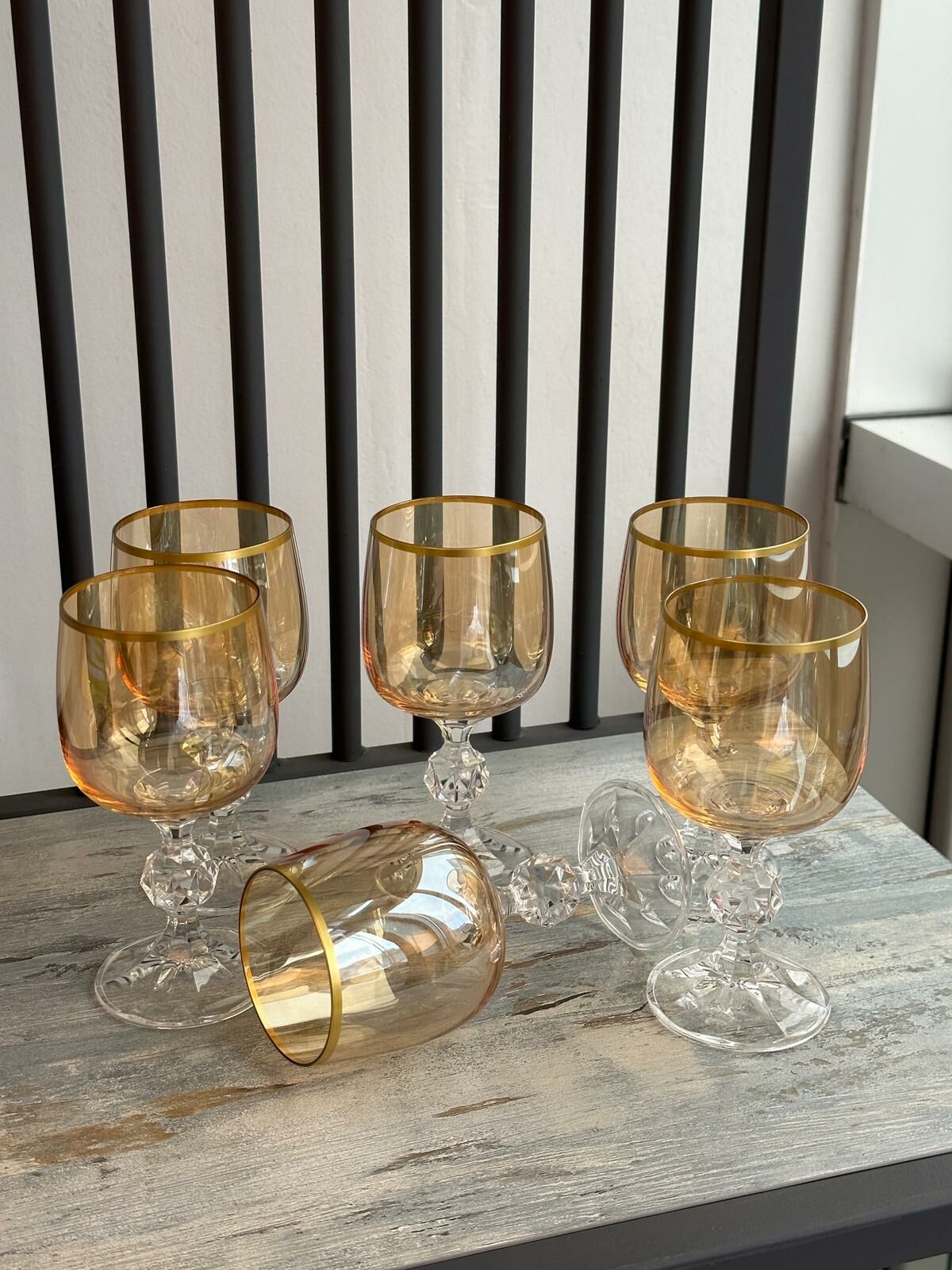 Kcd Sarı Mat Altın Kahve Yanı Bardak 6 Lı 149190-3835S