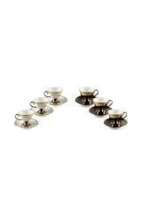 Lotus Kahve Takımı Bone 6 lı 250402