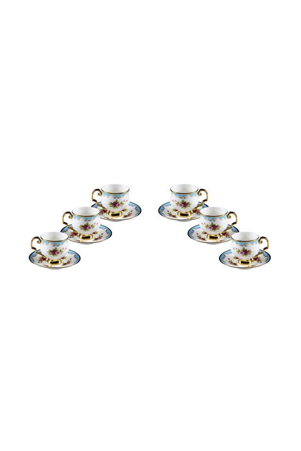 Lotus Kahve Takımı Bone 6 lı 250421B