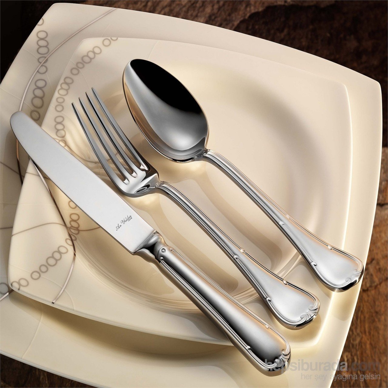 Aryıldız Tulip 89 Parça Çatal Bıçak Takımı