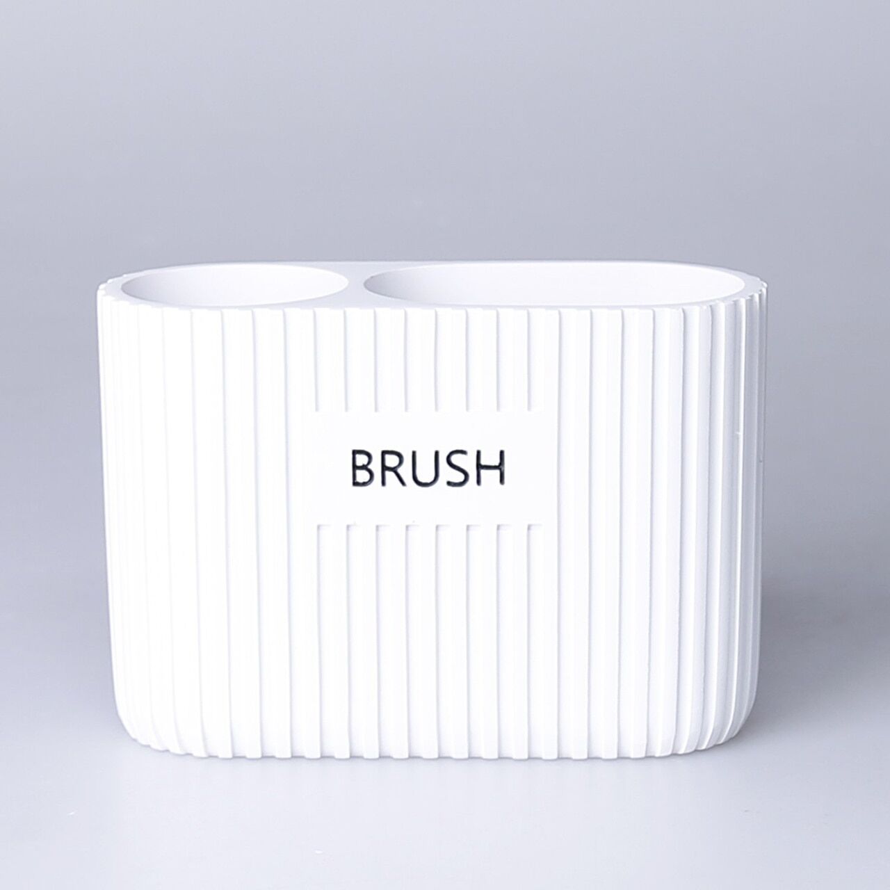 Selim Grooved Diş Fırçalık İkili Beyaz 175BYZ45RS