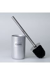 Selim Grooved Banyo Seti Gümüş 175GMS15RS