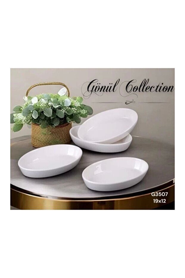 Gönül Kayık Tabak Büyük 18X11 Cm G3507
