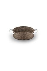 Brioni Stone Age Terra 24 cm Kısa Tencere SHT-123