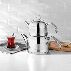 Nehir Lotus Çaydanlık Takımı Midi