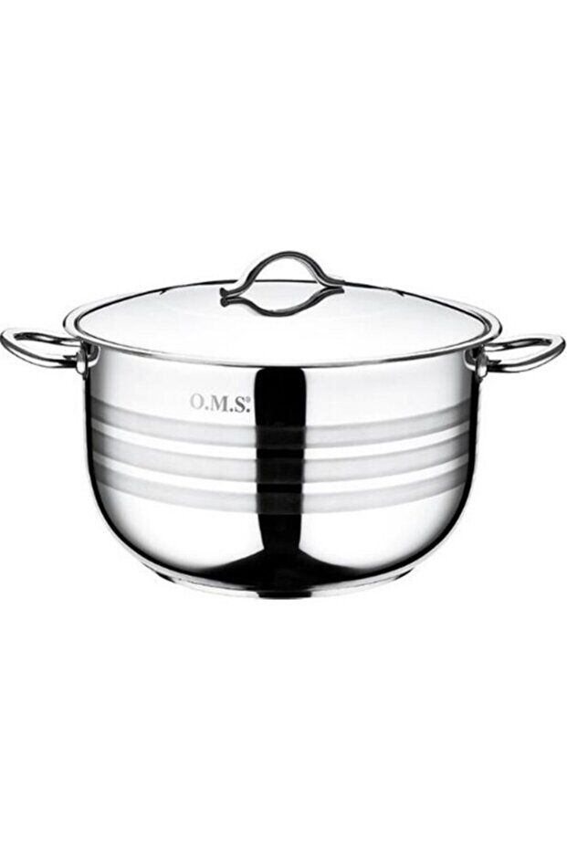 Oms 26 Cm Silver Derin Tencere 8 Lt 2005