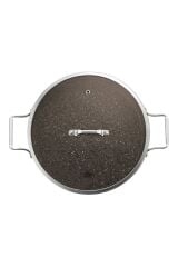 Brioni Stone Age Terra 30 cm Kısa Tencere SHT-126