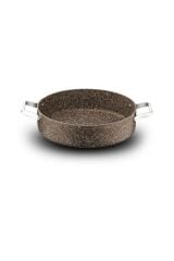 Brioni Stone Age Terra 30 cm Kısa Tencere SHT-126