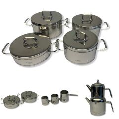 Aryıldız 20 Parça Vento Prestige Steel Çelik İdeal Set