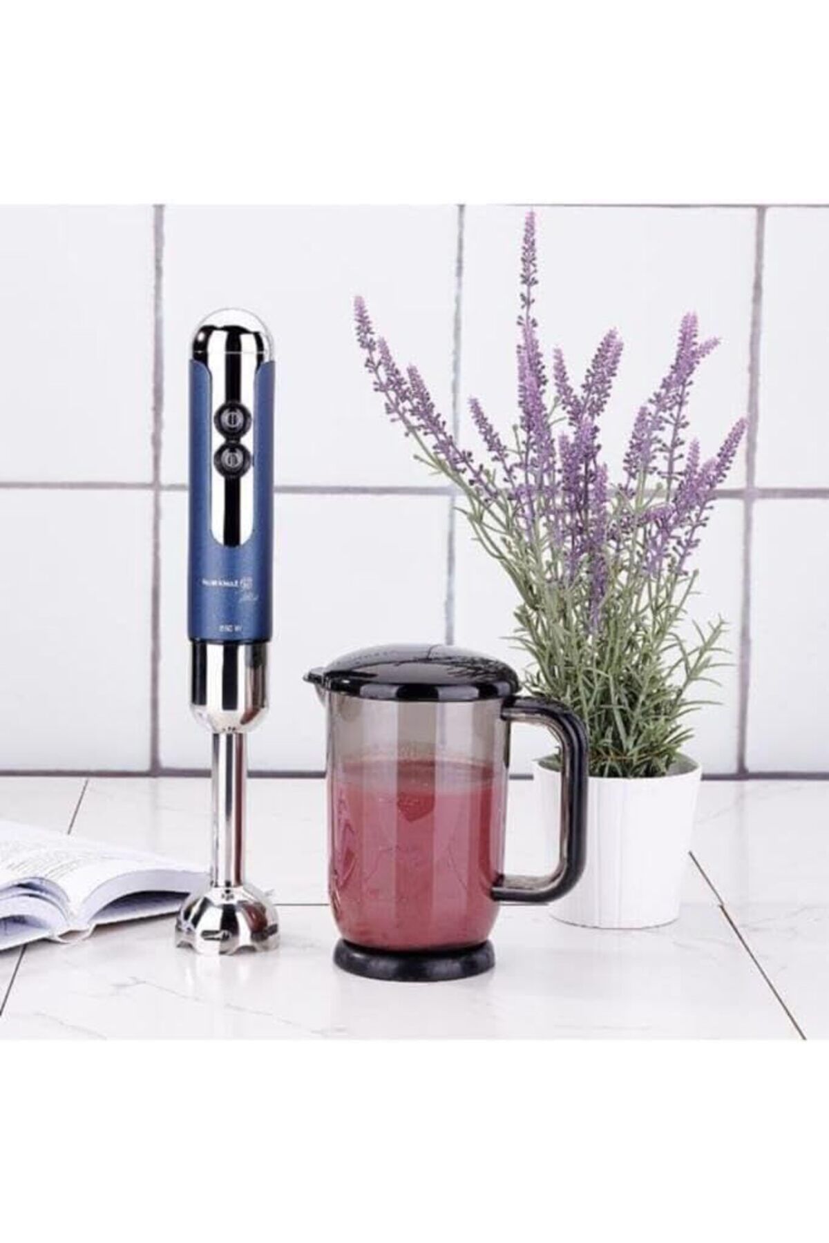 Korkmaz A446-09 Mia Duo Blender Seti Azura/Krom