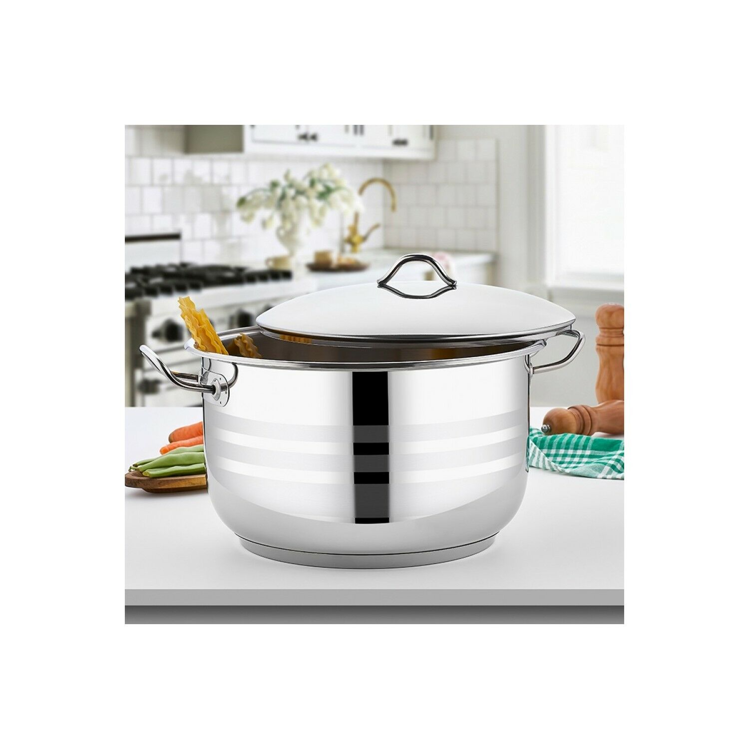 Gülsan 34 Cm 17 Lt Mega Derin Tencere