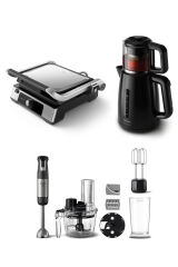 Philips Tost Mak.HD6301/90+Blender Set HR2695/01+Çay Mak.HD7301/00