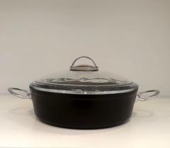 Oms 24 Cm Granit Kısa Tencere Metal Kulp 3310