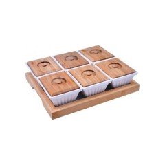 Bambum Ceylin 13 Parça Kapaklı Kahvaltı Seti B1439