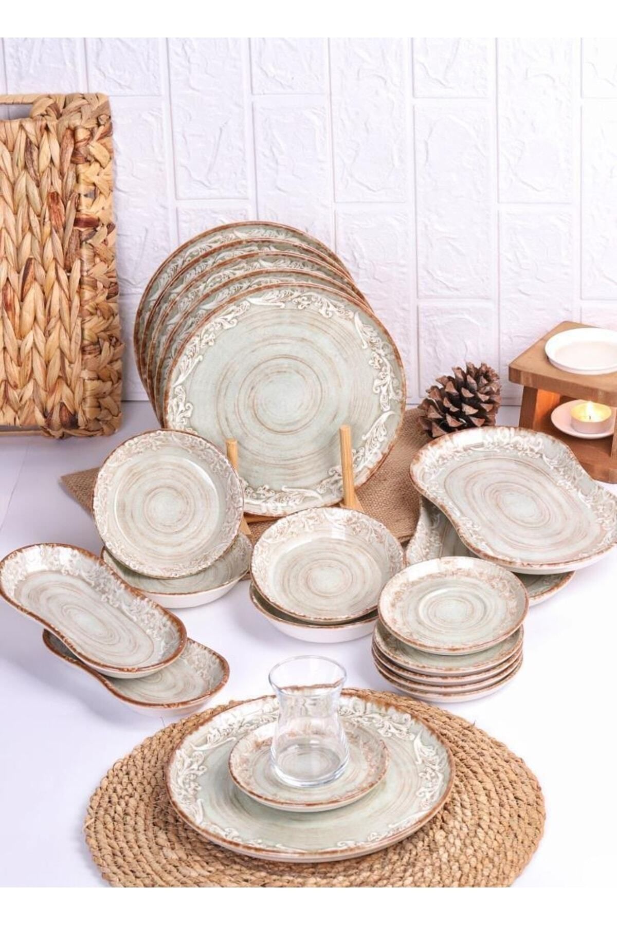 Bambum 26 Parça Lara Kahvaltı Takımı Lenny B4918